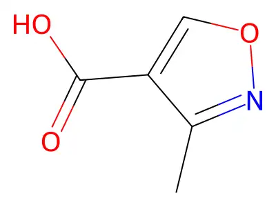 3-Methyl-1,2-oxazole-4-carboxylic acid structure