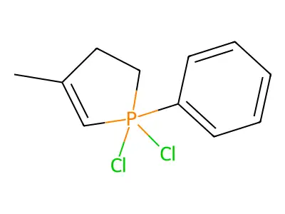 3-Methyl-1-phenyl-2-phospholene-1,1-dichloride structure