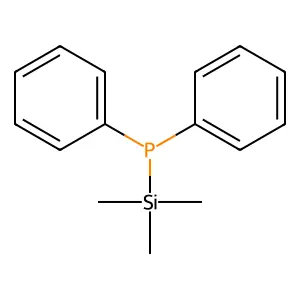 Diphenyl(trimethylsilyl)phosphine structure