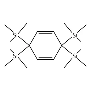 Trimethyl-[1,4,4-tris(trimethylsilyl)cyclohexa-2,5-dien-1-yl]silane structure