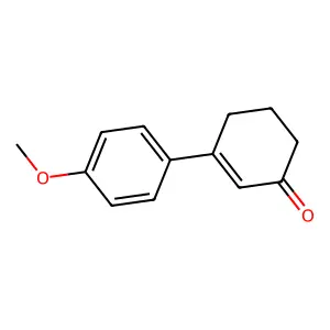 3-(4-Methoxyphenyl)-2-cyclohexen-1-one structure