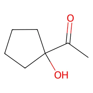 1-(1-Hydroxycyclopentyl)ethan-1-one structure