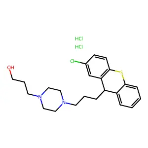 Xanthiol hydrochloride structure