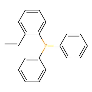 Phosphine, (2-ethenylphenyl)diphenyl- structure