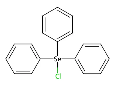 Selenonium, triphenyl-, chloride (1:1) structure