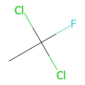 1,1-二氯-1-氟乙烷 structure