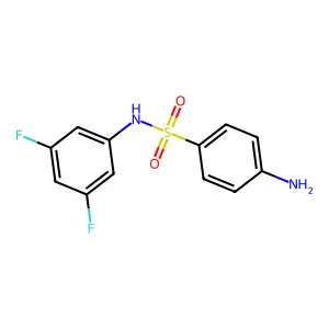 3',5'-Difluorosulfanilanilide structure