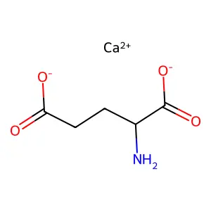 L-谷氨酸钙盐 structure