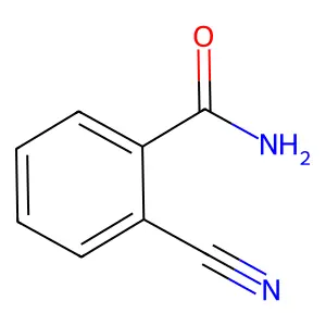 2-氰基苯甲酰胺 structure
