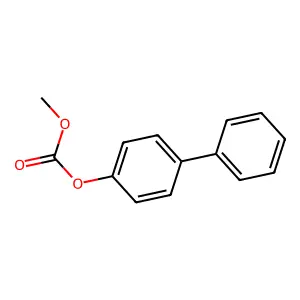 Carbonic acid methylbiphenyl-4-yl ester structure