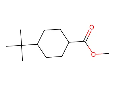 Methyl 4-tert-butylcyclohexane-1-carboxylate structure