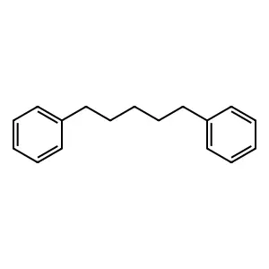 1,5-二苯基戊烷 structure