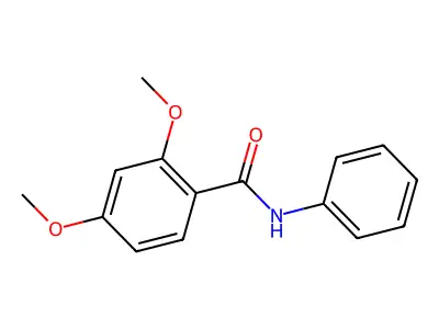 2,4-dimethoxy-N-phenylbenzamide structure