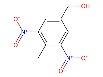 4-Methyl-3,5-dinitrobenzyl alcohol structure