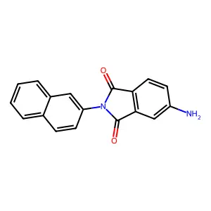 5-Amino-2-(naphthalen-2-yl)isoindoline-1,3-dione structure