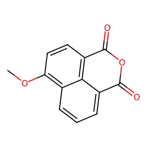 4-Methoxy-1,8-naphthalic anhydride structure