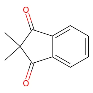 2,2-Dimethyl-1H-indene-1,3(2H)-dione structure