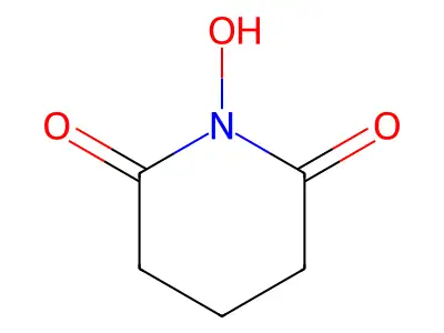 1-Hydroxypiperidine-2,6-dione structure