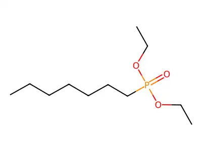 1-Diethoxyphosphorylheptane structure
