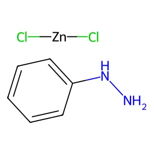 苯肼氯化锌复合物 structure
