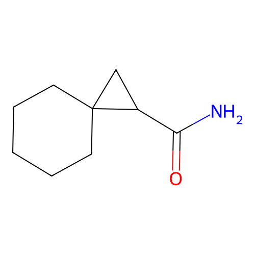 Spiro[2.5]octane-1-carboxamide structure