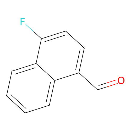 4-Fluoronaphthalene-1-carbaldehyde structure