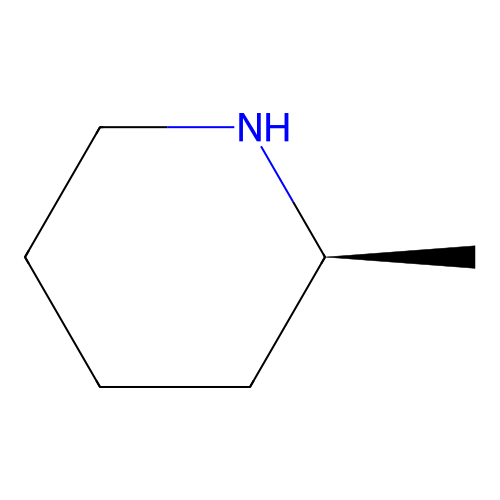 (S)-(+)-2-Methylpiperidine structure