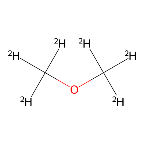 Dimethyl ether-d6 structure