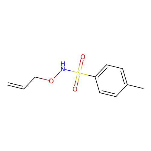 4-methyl-N-(prop-2-en-1-yloxy)benzene-1-sulfonamide structure