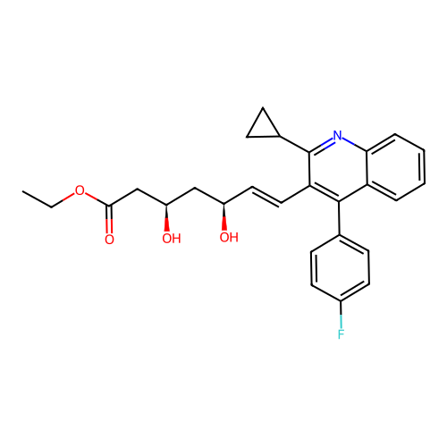 Pitavastatin Ethyl Ester structure