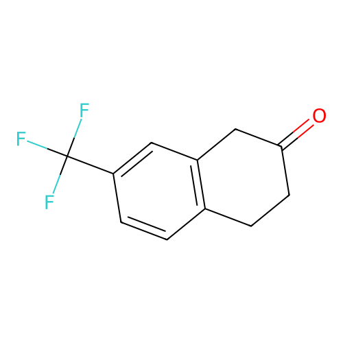 2(1H)-Naphthalenone, 3,4-dihydro-7-(trifluoromethyl)- structure