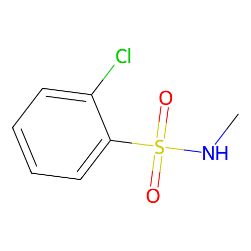 2-chloro-N-methylbenzenesulfonamide structure