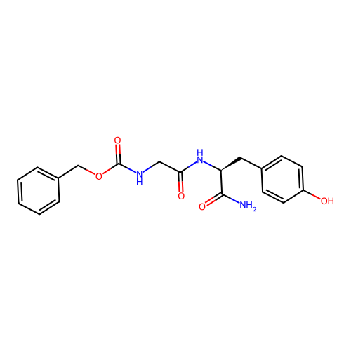 Z-Gly-tyr-NH2 structure