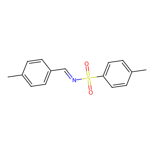 N-(4-Methylbenzylidene)-4-methylbenzenesulfonamide structure