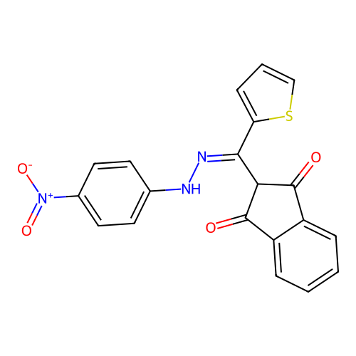 C20H13N3O4S structure