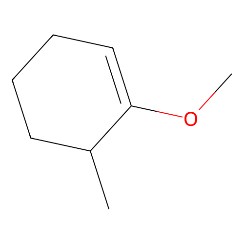 2-Methoxy-3-methylcyclohexene structure