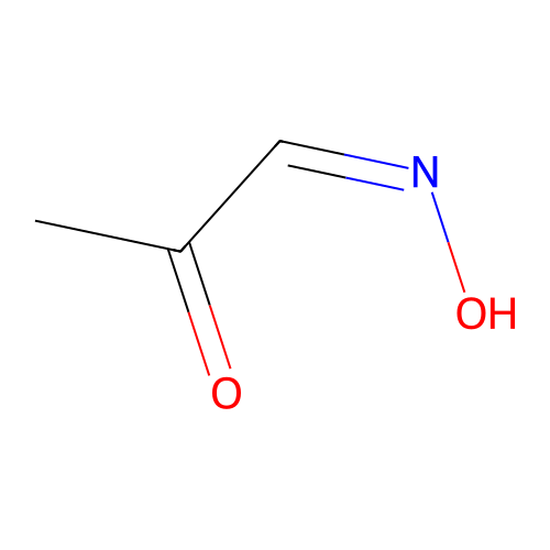 (Z)-2-Oxopropanal oxime structure