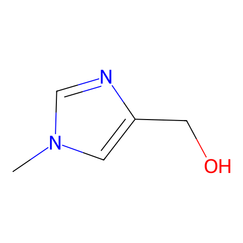 (1-methyl-1H-imidazol-4-yl)methanol structure