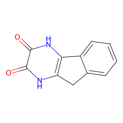 4,9-dihydro-1H-indeno[1,2-b]pyrazine-2,3-dione structure