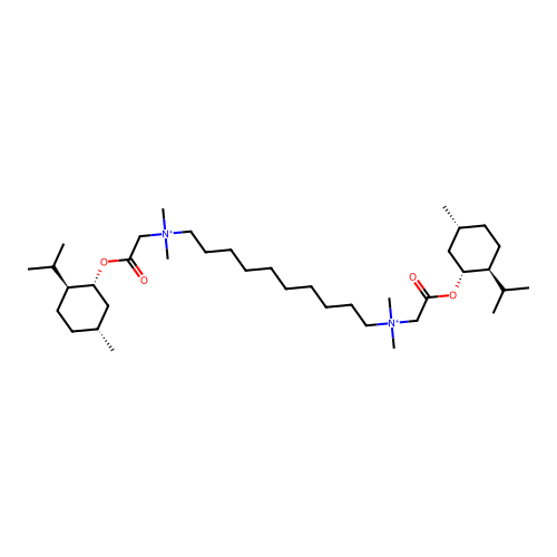 Decamethoxin ion structure