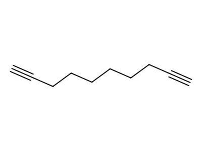 1,9-Decadiyne structure
