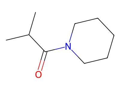 2-Methyl-1-(piperidin-1-yl)propan-1-one structure