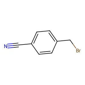4-(溴甲基)苯甲腈 structure
