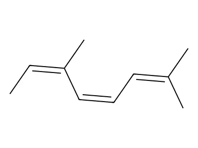 Alloocimene, (4Z,6Z)- structure