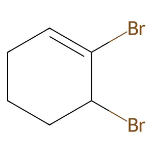 1,6-Dibromocyclohex-1-ene structure