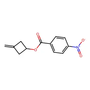 (3-Methylidenecyclobutyl) 4-nitrobenzoate structure