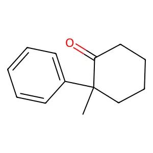 2-Methyl-2-phenylcyclohexanone structure