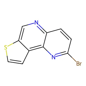 2-Bromothieno[2,3-c][1,5]naphthyridine structure