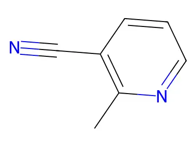 2-Methylpyridine-3-carbonitrile structure
