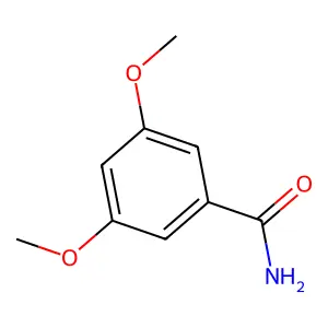 3,5-二甲氧基苯甲酰胺 structure